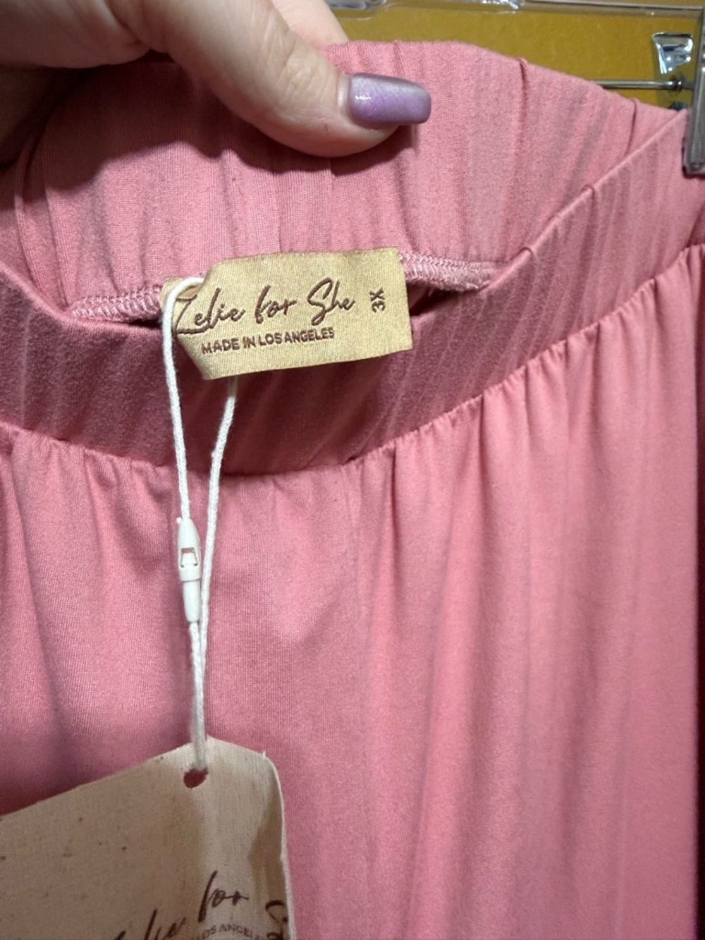 Zelie for She Pink Wide Leg Palazzo Pants - 3X – Made in USA - Pockets & NWT! - Picture 5 of 9